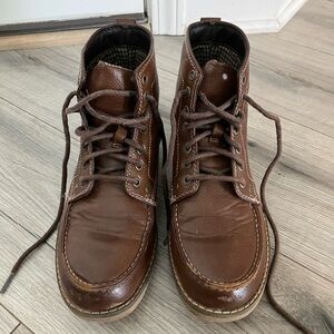 Men's Brown Leather Boots